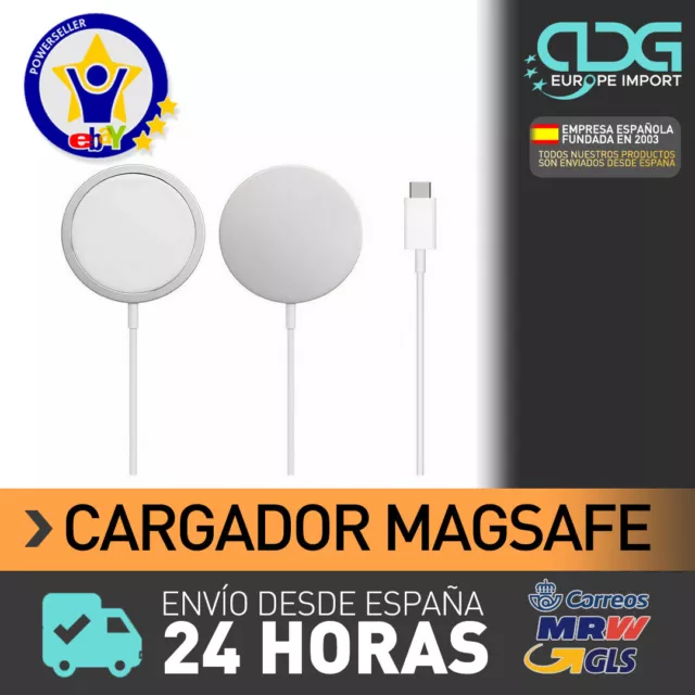 Cargador Inalámbrico Magsafe iPhone + ENVIO 24H MRW