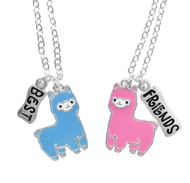 Best friend sales llama charm necklace