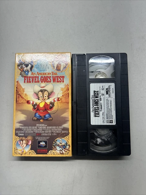 AN AMERICAN TAIL - Fievel Goes West VHS 1991 McDonald's £3.62 - PicClick UK