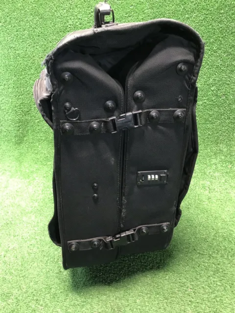 Tumi Alpha Ballistic Black 4 To 6 Suit Xl Garment Bag Wheeled 24" Pull Along Vtg 3