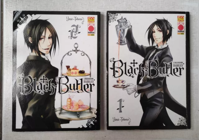 2x Fumetti Manga "Il Maggiordomo Diabolico" - "Black Butler"