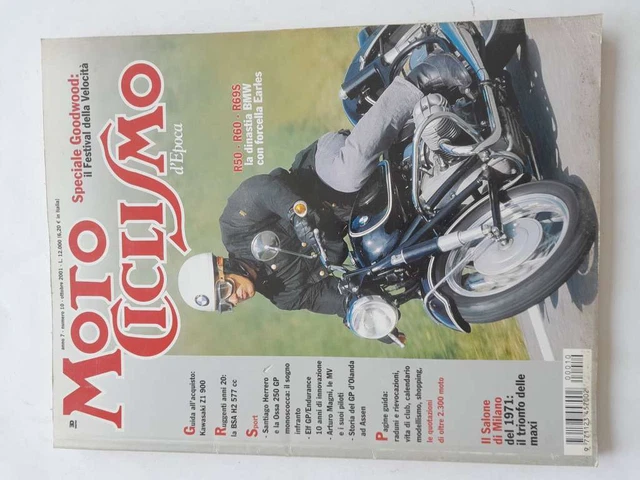 Motociclismo D'epoca Ottobre 2001 Bmw R50 ,R60,R69S