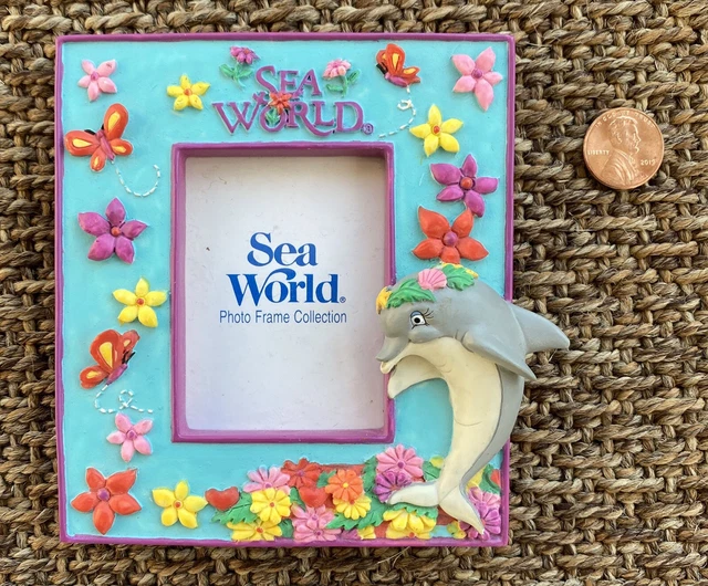Vintage Small Seaworld Picture Frame