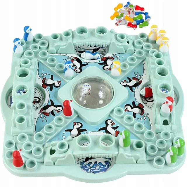 Penguin Flying chess jumping Kids Board Party Games Competition Interactive Supe