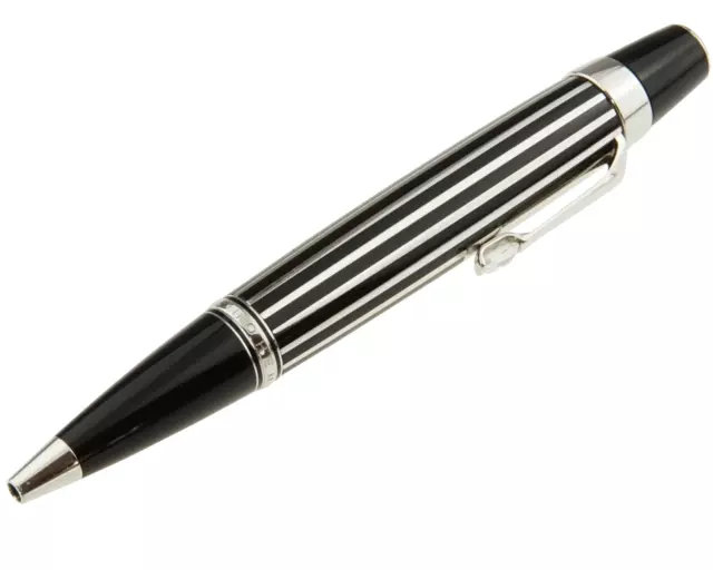 Montblanc Boheme Crystal Platinum Kugelschreiber ID: 07517 Schwarz Meisterstück