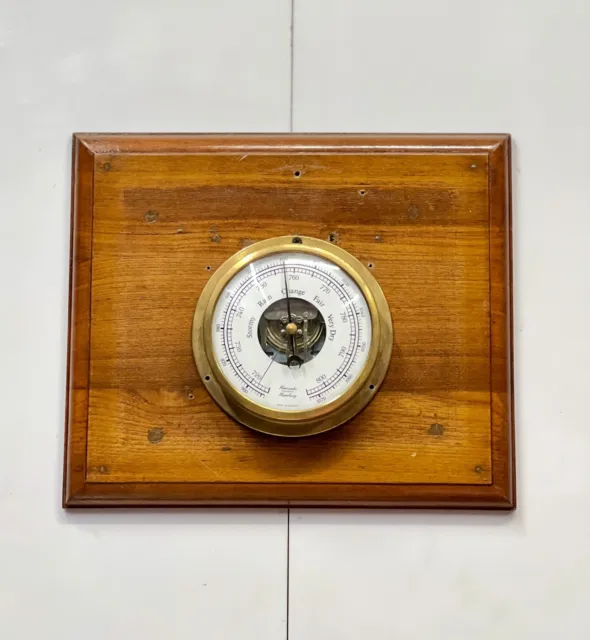Vintage Antique Original Hanseatic Instrument Hamburg Old Barometer - Germany