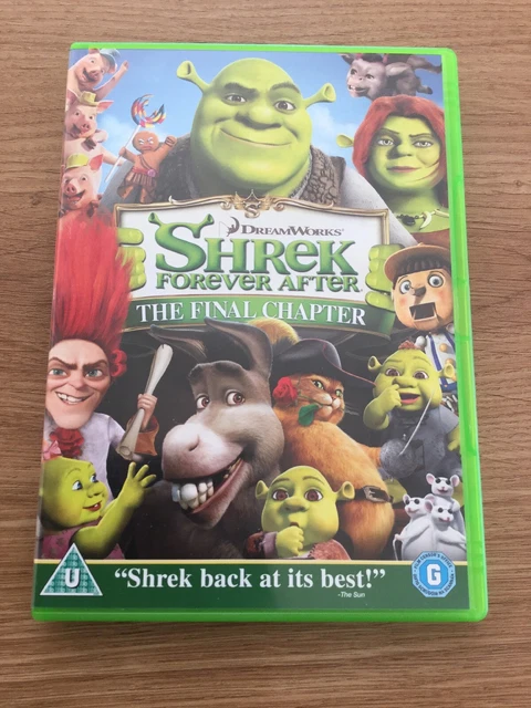 Shrek Final Chapter SHREK: FOREVER AFTER - The Final Chapter DVD (2010) Mike Mitchell cert ...