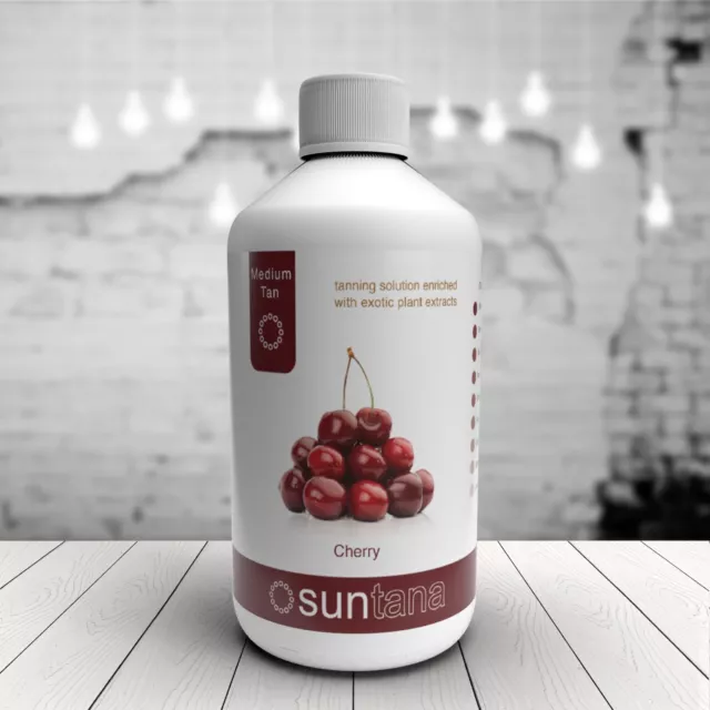 250ml Cherry Fragranced 10% Spray Tan (Medium) - Suntana Solution