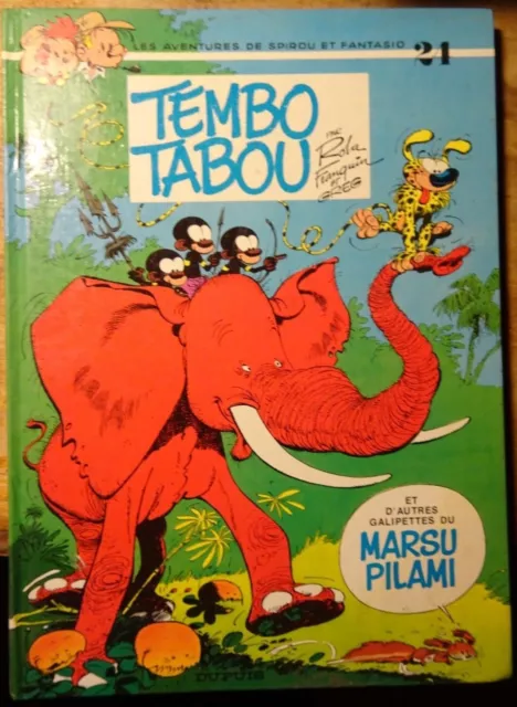 Tembo Tabou | Franquin | Spirou et Fantasio 24 | Dupuis | BD 1989