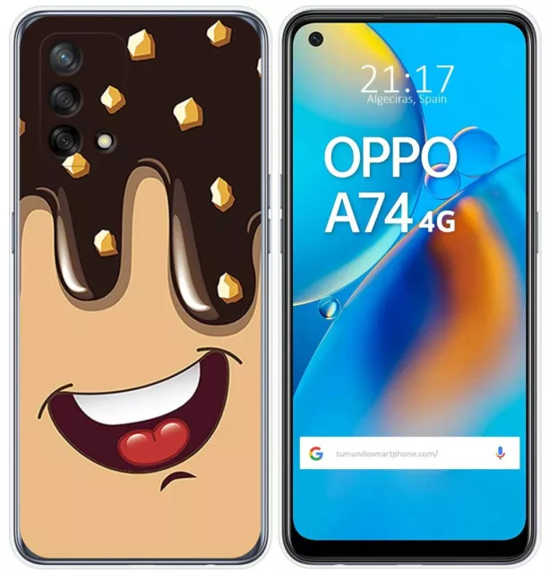 Funda móvil - TUMUNDOSMARTPHONE Oppo A74 4G, Compatible con Oppo Oppo A74  4G, Multicolor