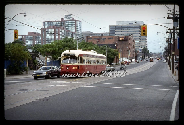 (Ym) Orig. Traktion/Trolley Gleite Ttc (Toronto, Ein) 4336