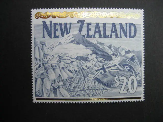 New Zealand Nhm Single-1994  $20 Definitive  Sg 1784