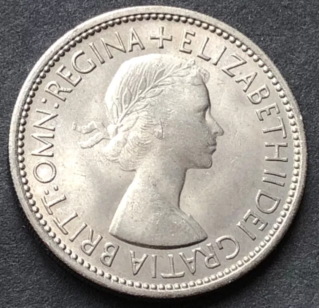1953 Florin - Two Shillings Coin 2/-  Coronation Of Queen Elizabeth Ii
