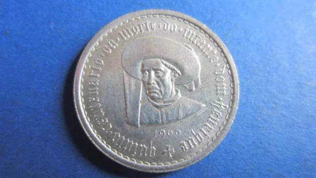 Portugal Silber 10 Escudos 1960 Heinrich der Seefahrer in vz+