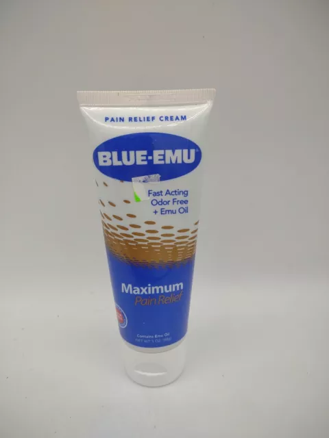 BLUE- EMU Maximum Arthritis Pain Relief Relief Cream 3oz (88g) exp 2024