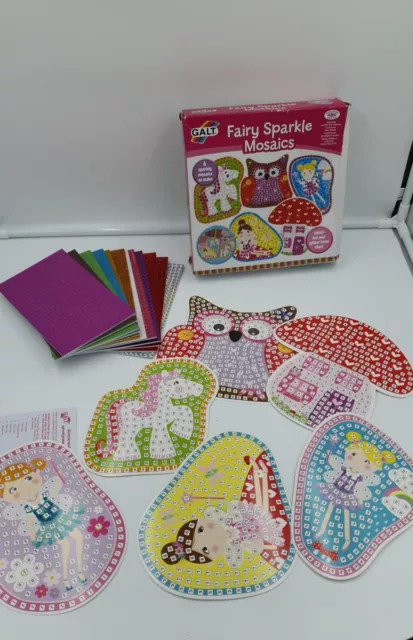 Galt Toys Fairy Sparkle Mosaics Fee funkelnde Mosaik Kinder Bastelset spielzeug