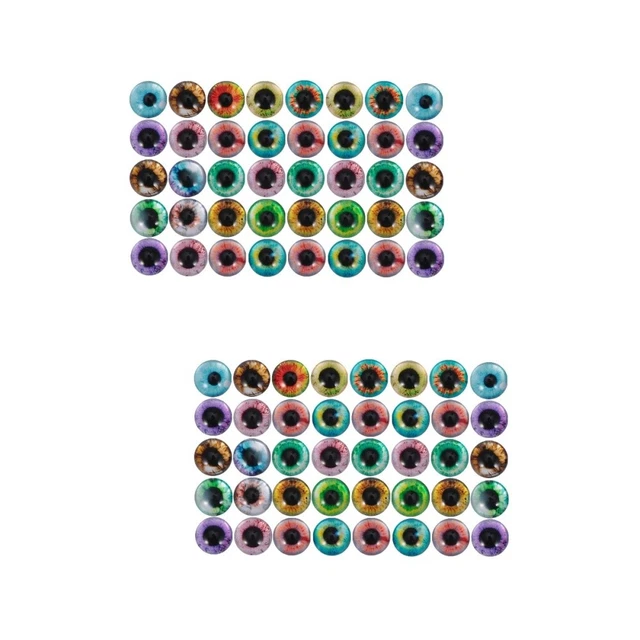 100 pcs Cabochons Flatback Ohrring Charme Cabochons Schmuck Machen 2