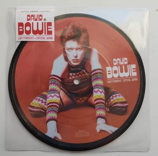 David Bowie - Lady Stardust / Crystal Japan - Limited Vinyl 7" Picture Disc NEW