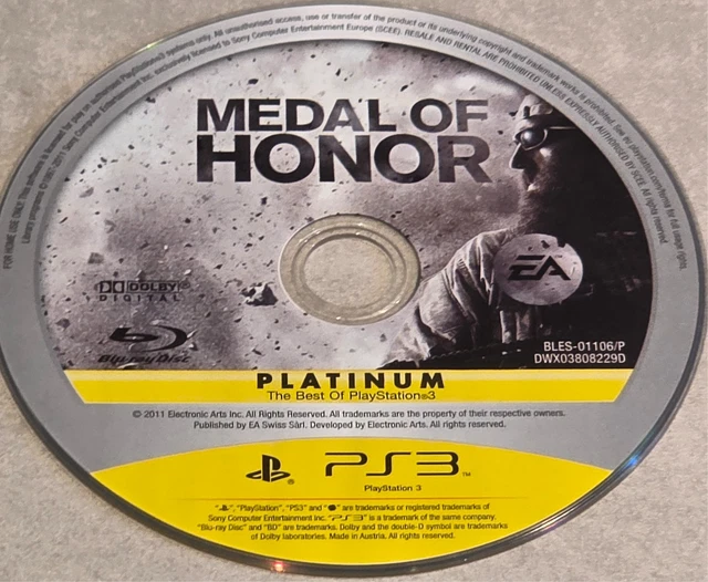 Medal of honor ps3 - Jeux vidéo
