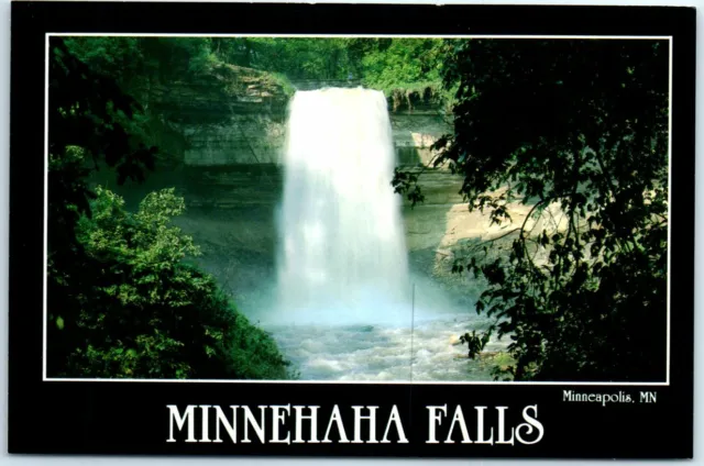 Postcard - Minnehaha Falls, Minnehaha Park - Minneapolis, Minnesota