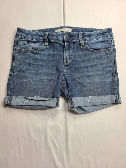Bull Head Black Women's Sz 7 (28x4 MEASURED) Cut Off RN#-09025 Blue Shorts