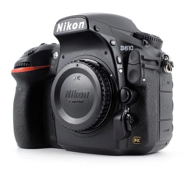 Nikon D810 36.3MP DSLR Camera - Black (Body Only)