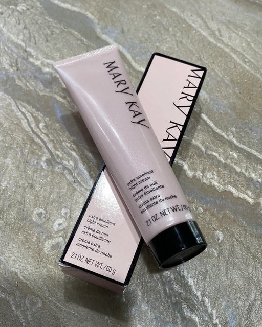 Crema antienvejecimiento emoliente extra Mary Kay para piel seca tamaño completo