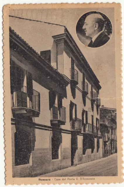 23-23903 - Pescara - Casa Di D'annunzio Viaggiata 1950 Piccolo Strappo