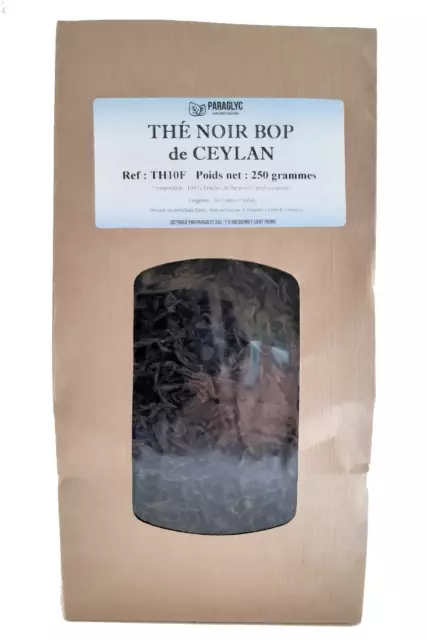 TH10E -  Thé Noir Ceylan en sachet de 500 grammes