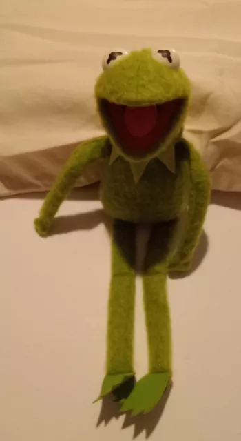 VTG 1981 Fisher Price Toys KERMIT THE FROG Jim Henson Muppet Plush Doll Toy 857