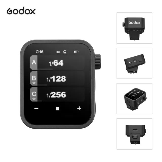 GODOX X3C 2.4G Wireless Flash Trigger Transmitter TTL Autoflash for Canon Camera
