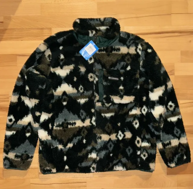 Columbia Winter Pass Print Fleece Jacke XXL (SPRUCE ROCK)