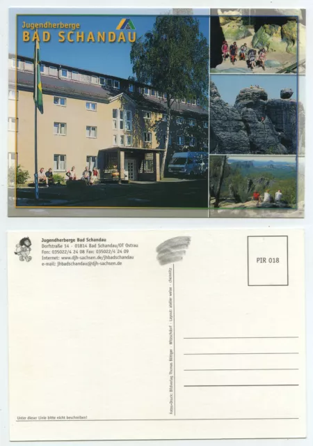 61322 - youth hostel Bad Schandau - old postcard