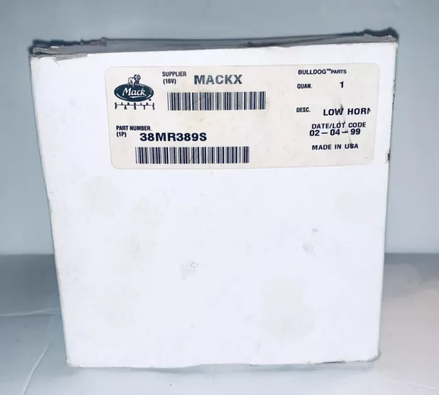 Mack Fiamm 38MR389S UNIVERSAL ALL 0 AIR HORN PAI , AM80