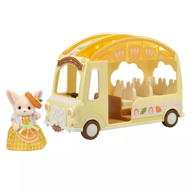 EPOCH Sylvanian Families Store Limited Baby Fruit Bus Japan NEW