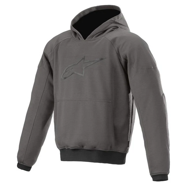 Felpa con cappuccio Alpinestars Ageless asfalto melange