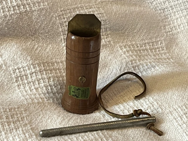 early model HERTER'S Squirrel Call & striker early model HERTER'S Squirrel Call & striker