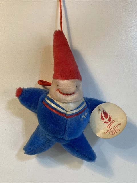 PELUCHE MASCOTTE JEUX Olympiques 25 cm -Mascotte Officielle La Phryge