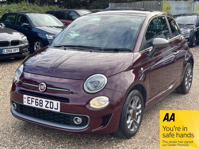 2019 Fiat 500 1.2 S Dualogic Euro 6 (s/s) 3dr HATCHBACK Petrol Automatic