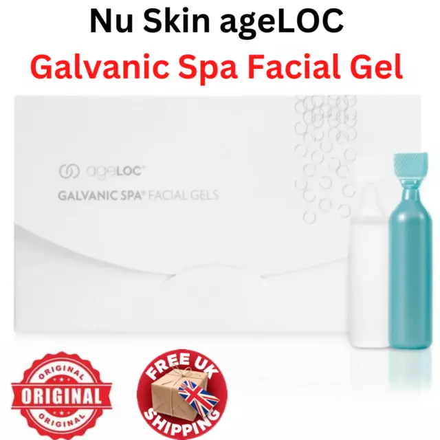 Nu Skin ageLOC Galvanic Spa System Facial Gel  for Anti Ageing Device One Box UK