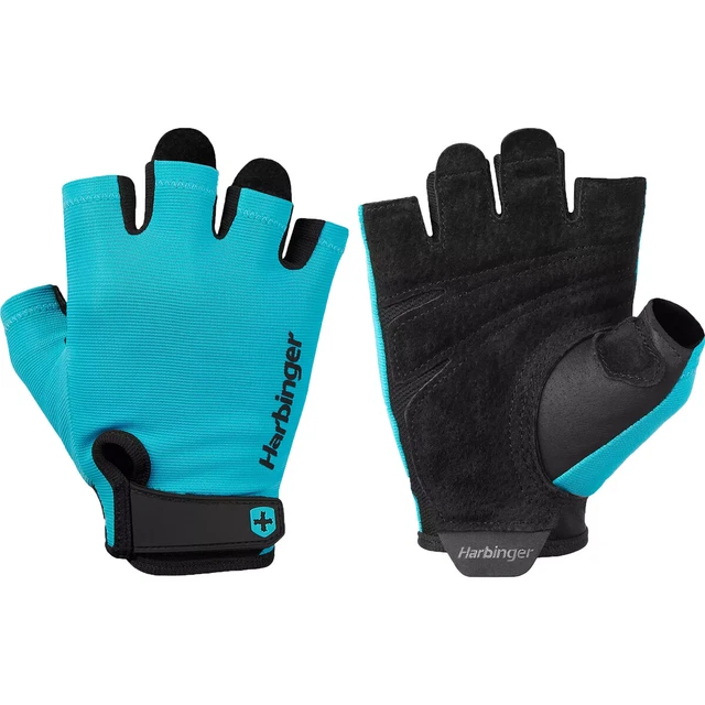 Harbinger Unisex Power Weight Lifting Gloves - Aqua
