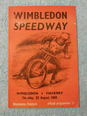 Wimbledon Dons v Hackney Hawks June 26th 1980. Speedway Programme 