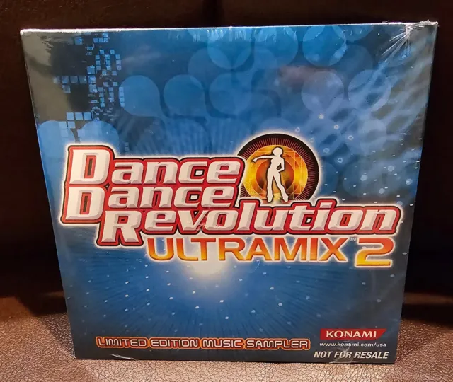 Dance Dance Revolution Ultramix 2 Limited Edition Music Sampler DDR CD *NEW*