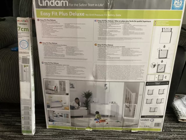 Lindam easy fit plus deluxe tall safety gate clearance