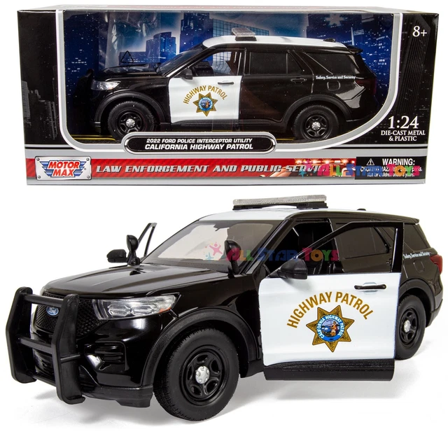 2022 FORD POLICE INTERCEPTOR UTILITY CA Highway Patrol CHP 1/24