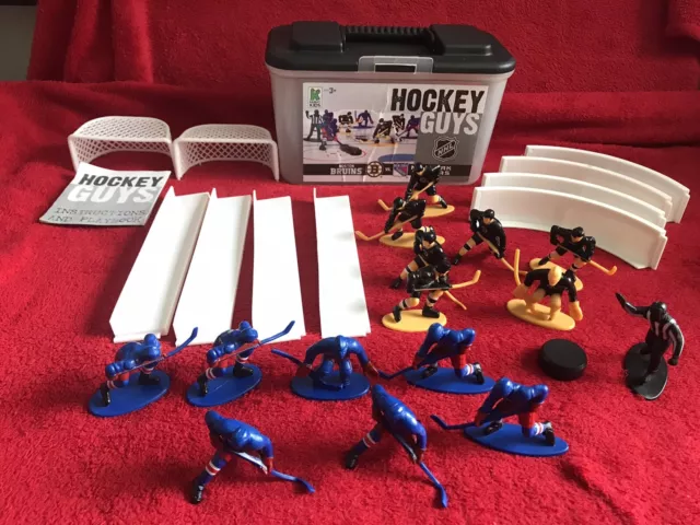 Ice Hockey Guys NHL Game Kaskey Kids Boston Bruins New York Rangers Incomplete