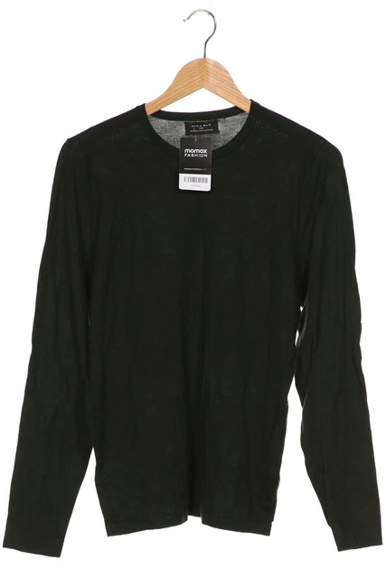 Felpa con cappuccio uomo Zara pullover taglia EU 48 (S) viscosa verde #8126b24