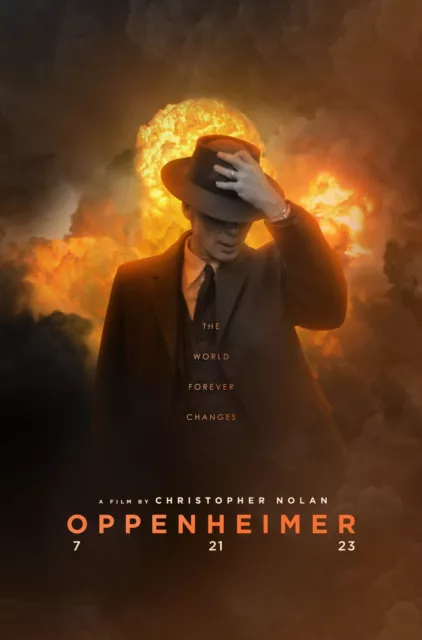 Oppenheimer (2023) Movie Affiche de cinéma Poster #140