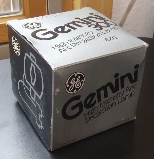 Gemini 300 EZG BOMBILLA LÁMPARA de alta intensidad proyección arco NUEVA COMO NUEVA 300W 35V