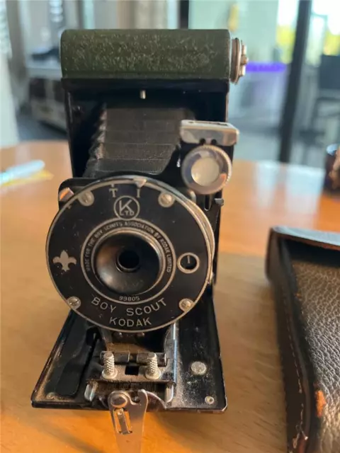 Kodak UK Boy Scout Folding Camera - Green 3